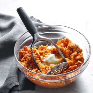 Williams Sonoma Prep Tools Potato Masher Silver Stainless Steel Grey